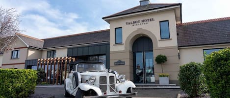 Voorkant van accommodatie