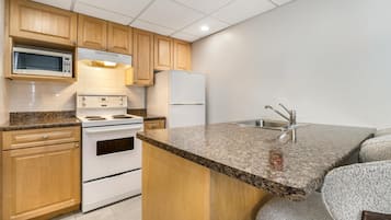 Standard Room, 1 King Bed, Non Smoking, Kitchen (Sofabed, Larger Room, Full Kitchen) | Premium bedding, down comforters, desk, blackout drapes