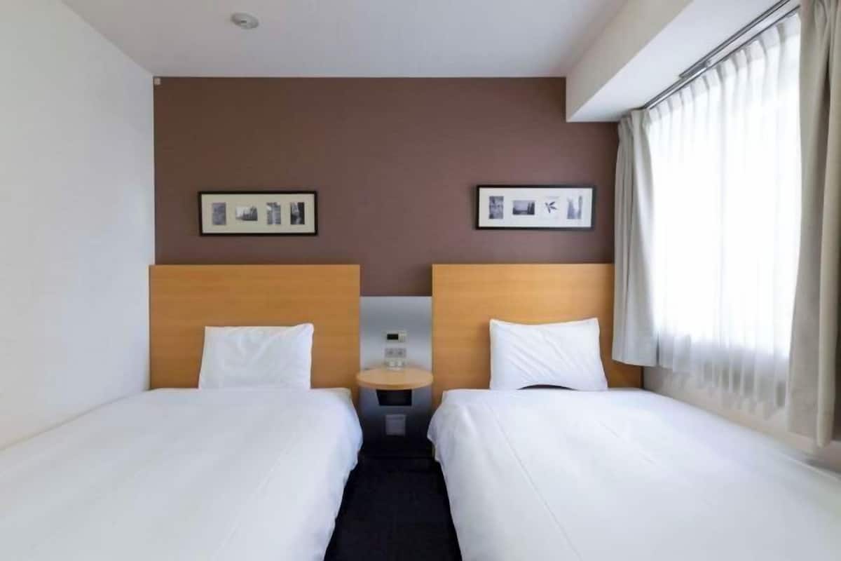 Desk, blackout curtains, iron/ironing board, free WiFi