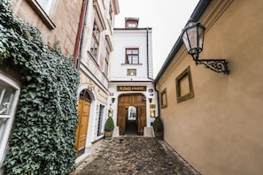 Entrada de la propiedad