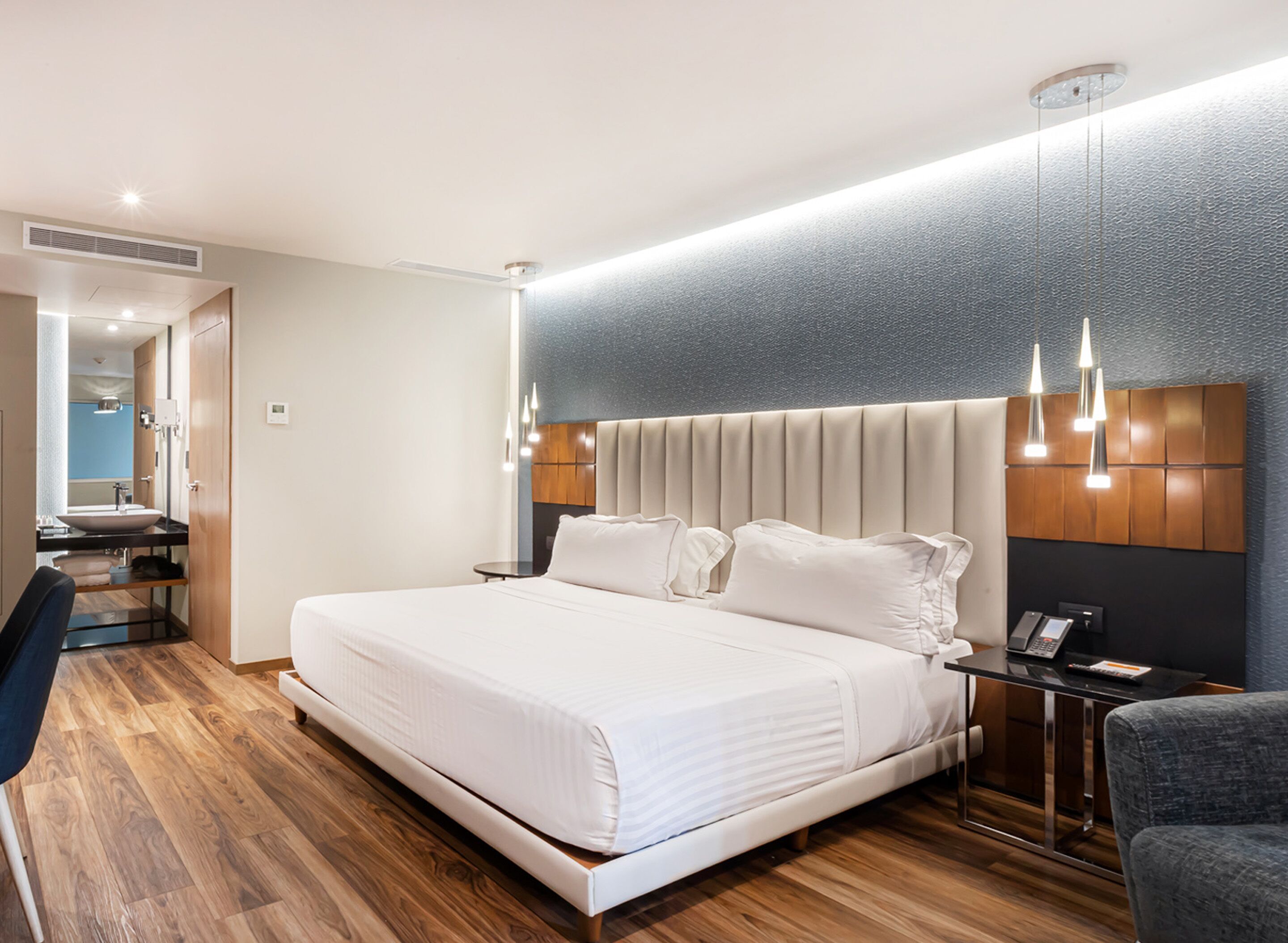 Ropa de cama de alta calidad y colchones con pillow-top 