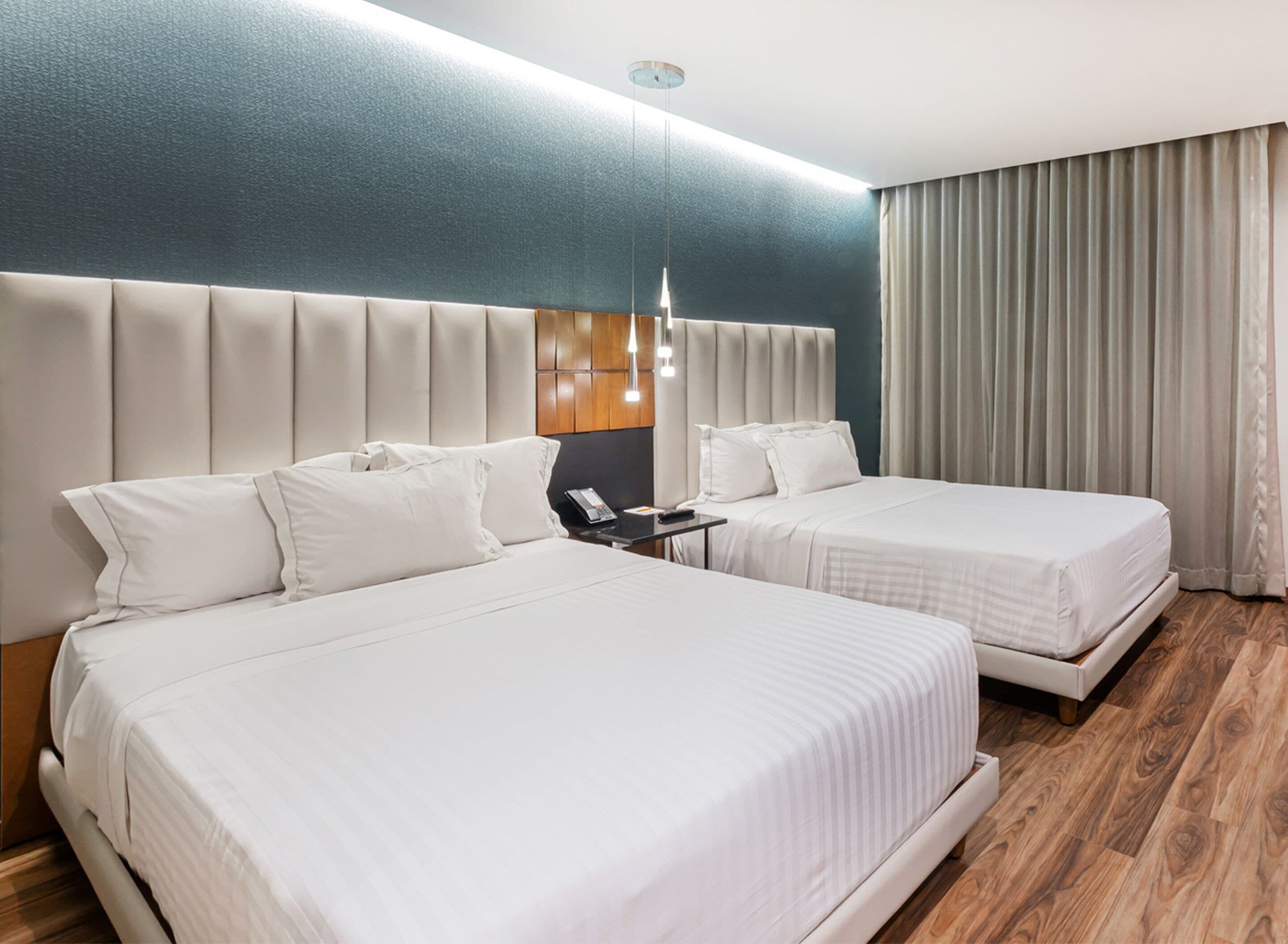 Ropa de cama de alta calidad y colchones con pillow-top 