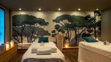 Espace de soins pour les couples, hammam, soins corporels