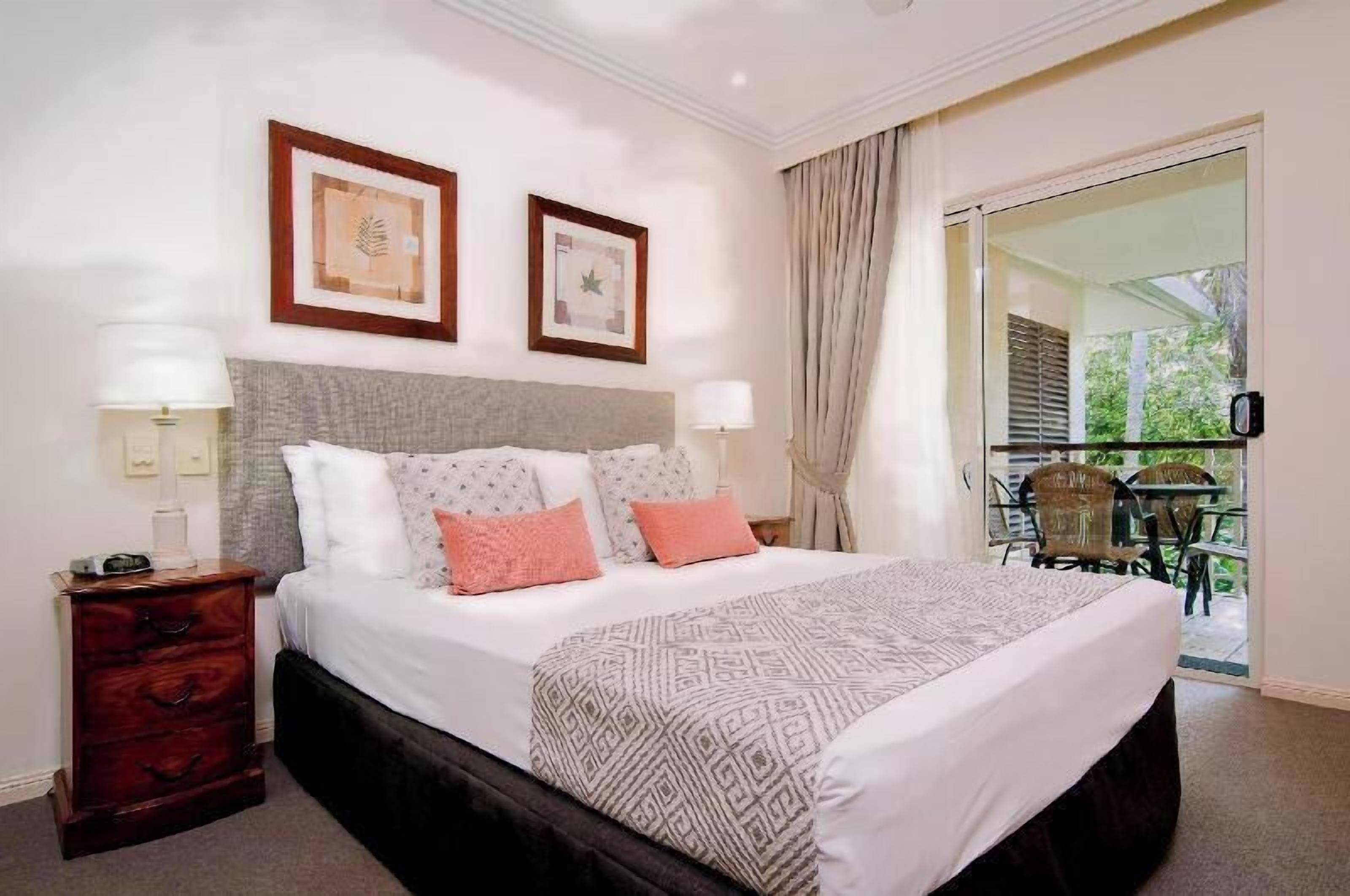 Individually decorated, individually furnished, desk, blackout curtains