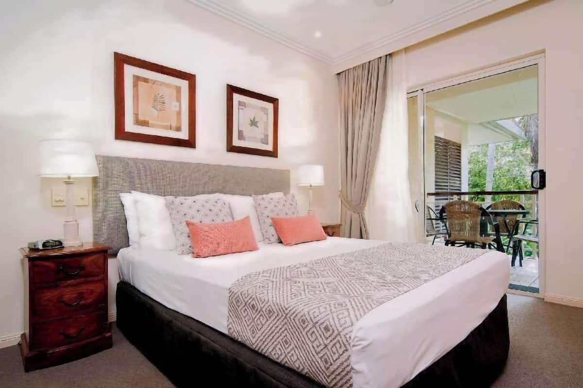 Individually decorated, individually furnished, desk, blackout curtains