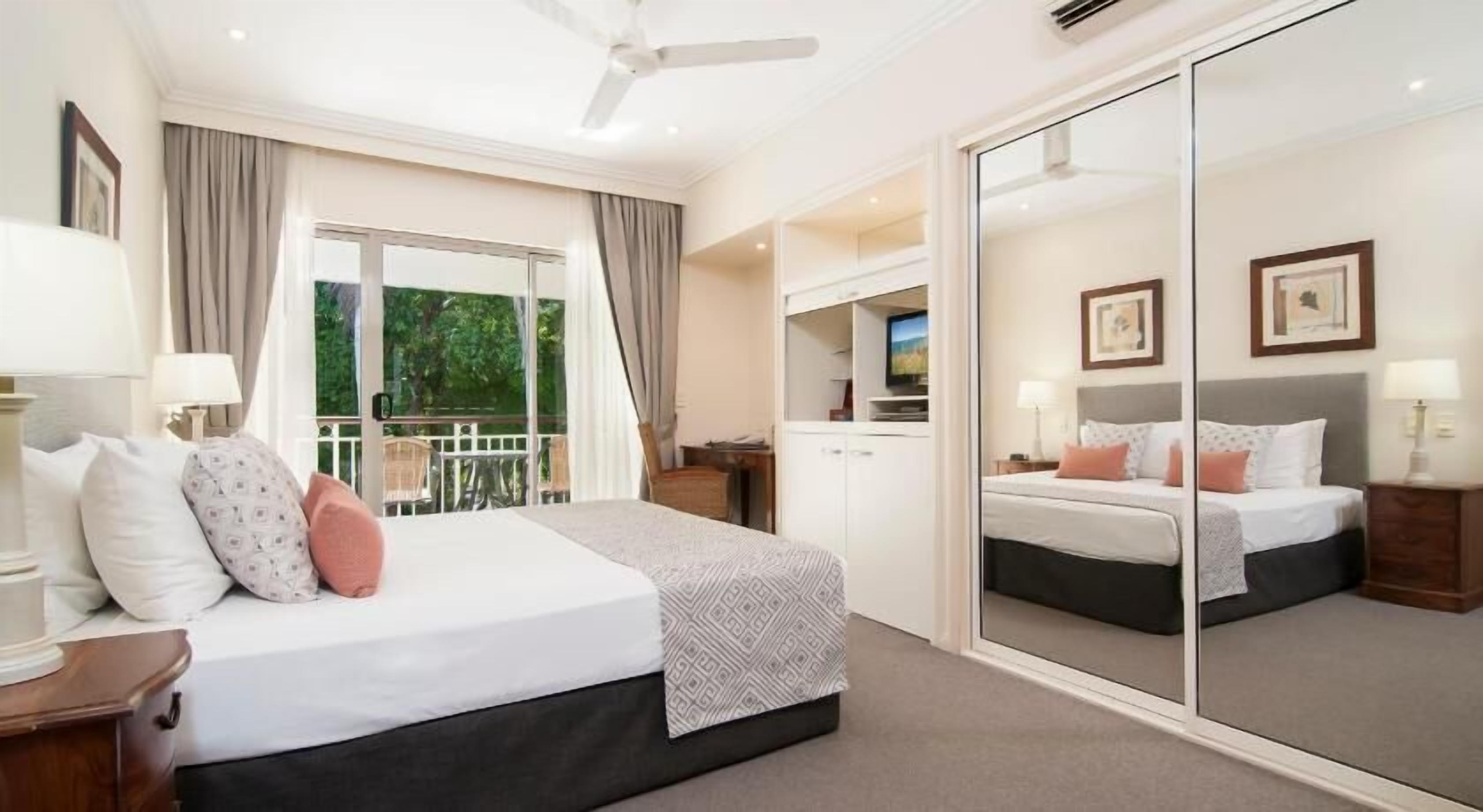 Individually decorated, individually furnished, desk, blackout curtains