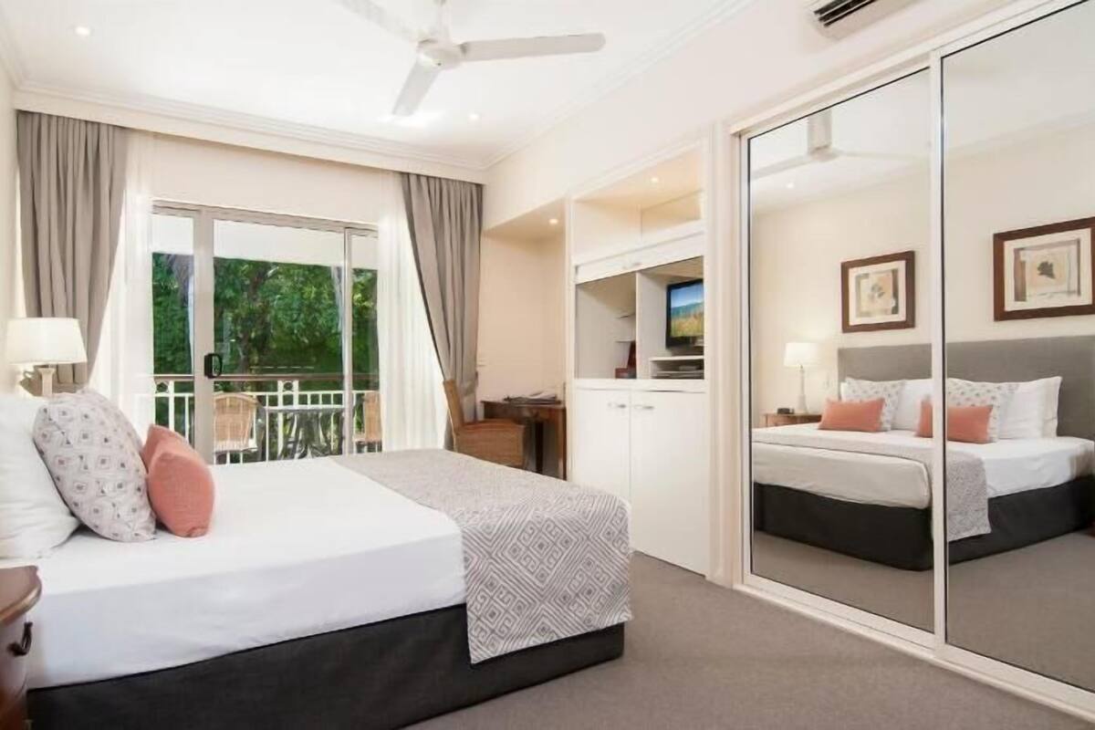 Individually decorated, individually furnished, desk, blackout curtains