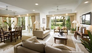 Four Bedroom Villa | Living area | TV, DVD player