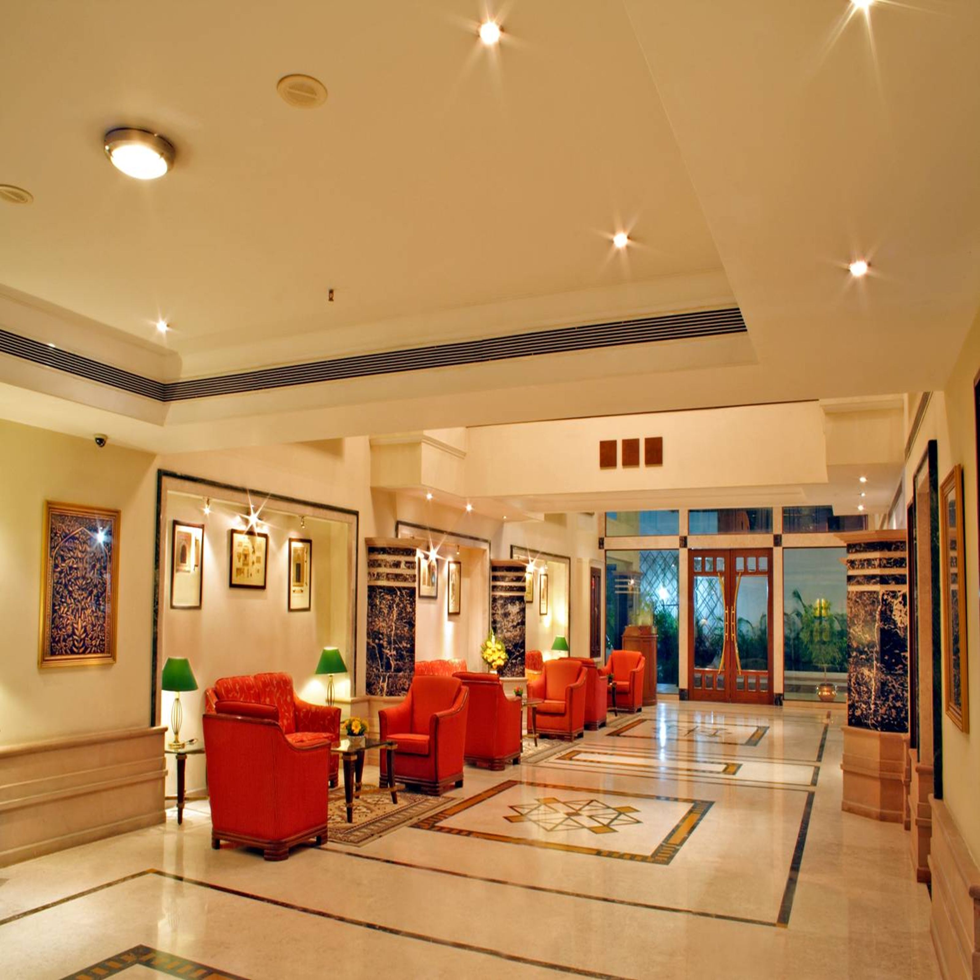 Lobby sitting area