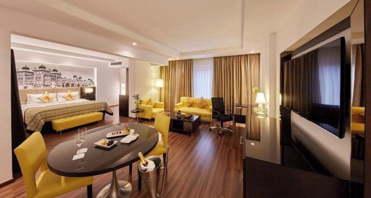 Orchid Suite Room | Memory-foam beds, minibar, in-room safe, laptop workspace