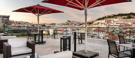 Terrasse sur le toit