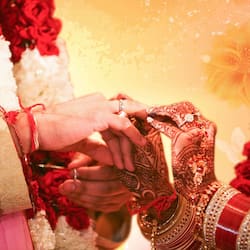Indoor wedding