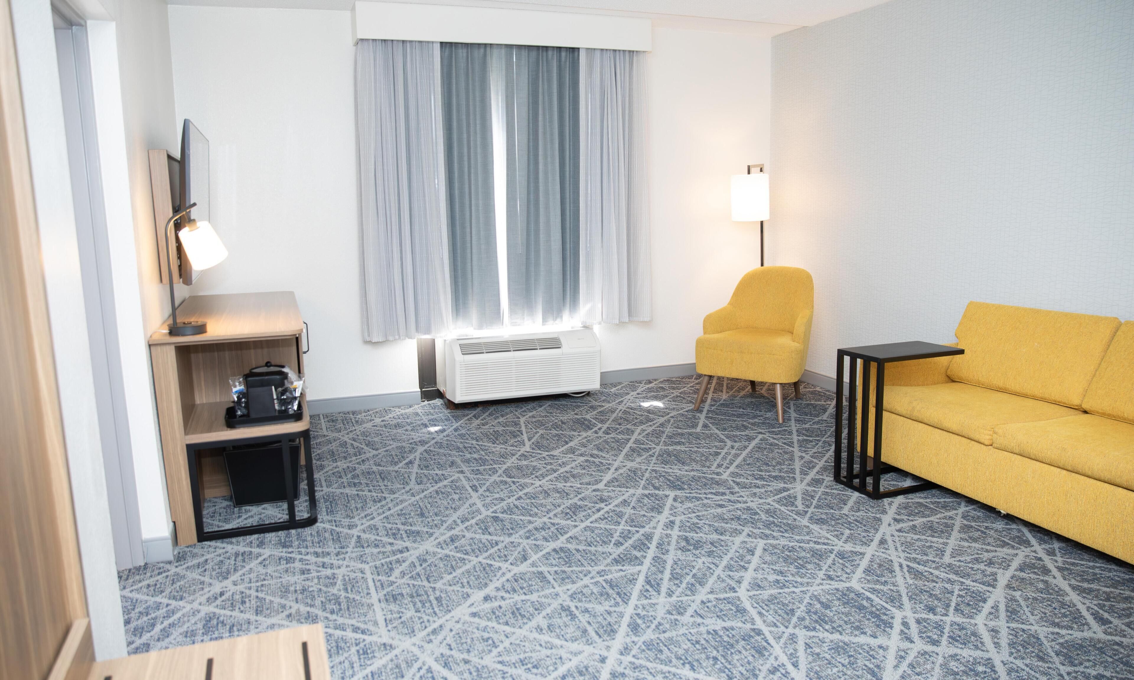 Suite, 1 King Bed, Non Smoking | Living area