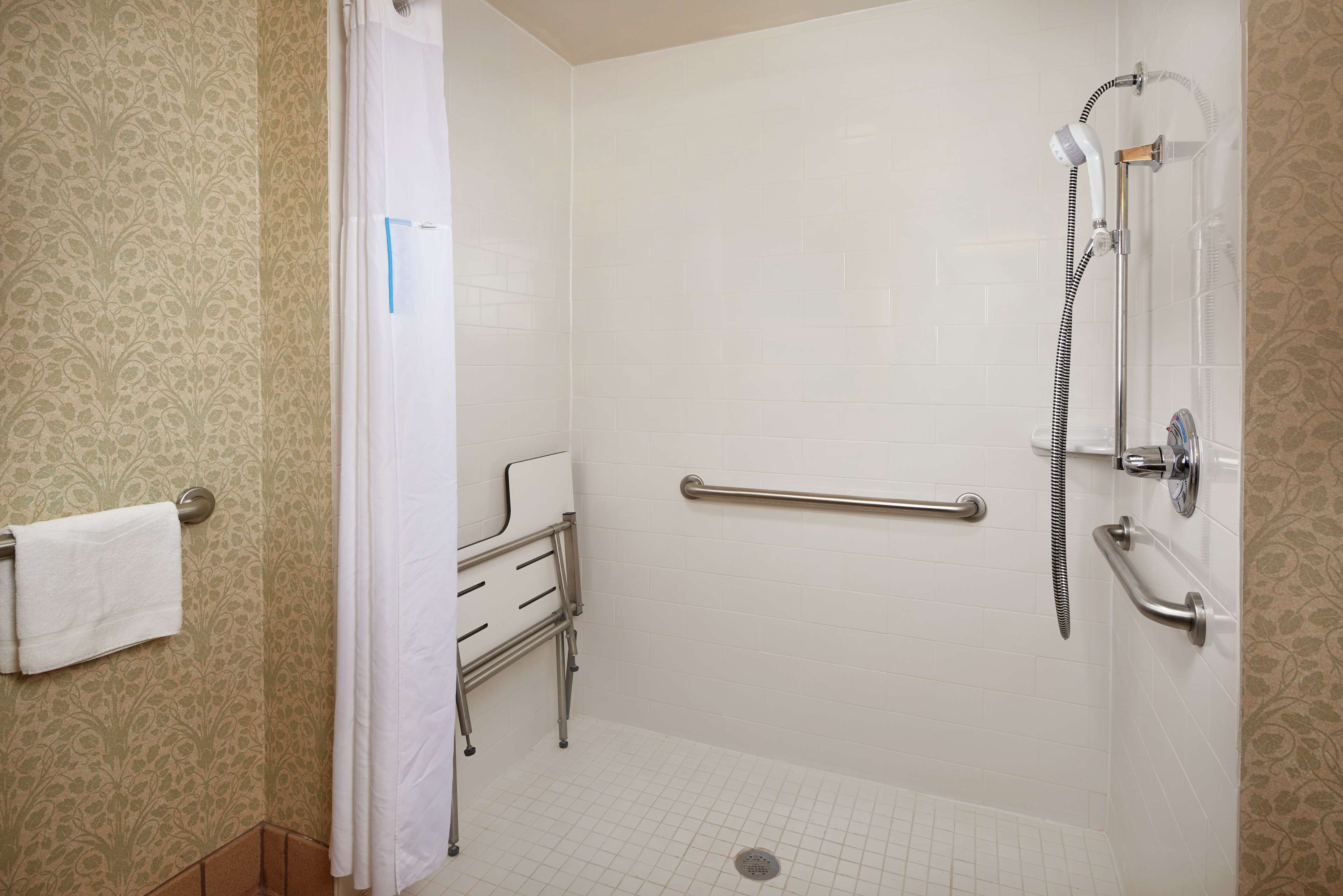 room, 2 queen beds, accessible, non smoking | bathroom | bathtub, hair dryer, towels