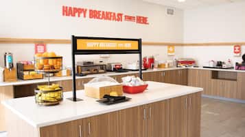 Petit déjeuner buffet compris tous les jours