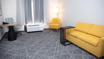 Suite, 2 camas Queen size, para no fumadores | Área de sala de estar