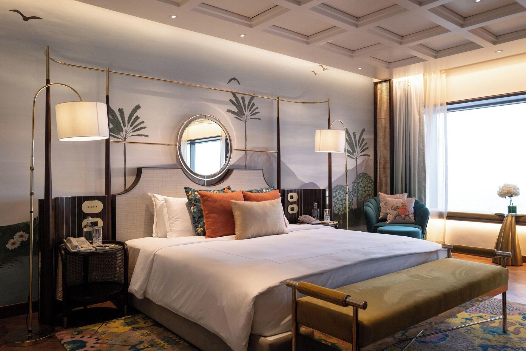 Premium bedding, minibar, in-room safe, desk