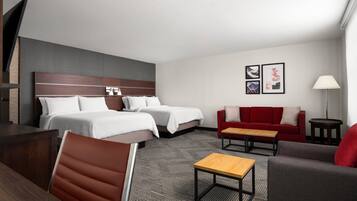 Suite, Multiple Beds | Premium bedding, pillowtop beds, in-room safe, desk