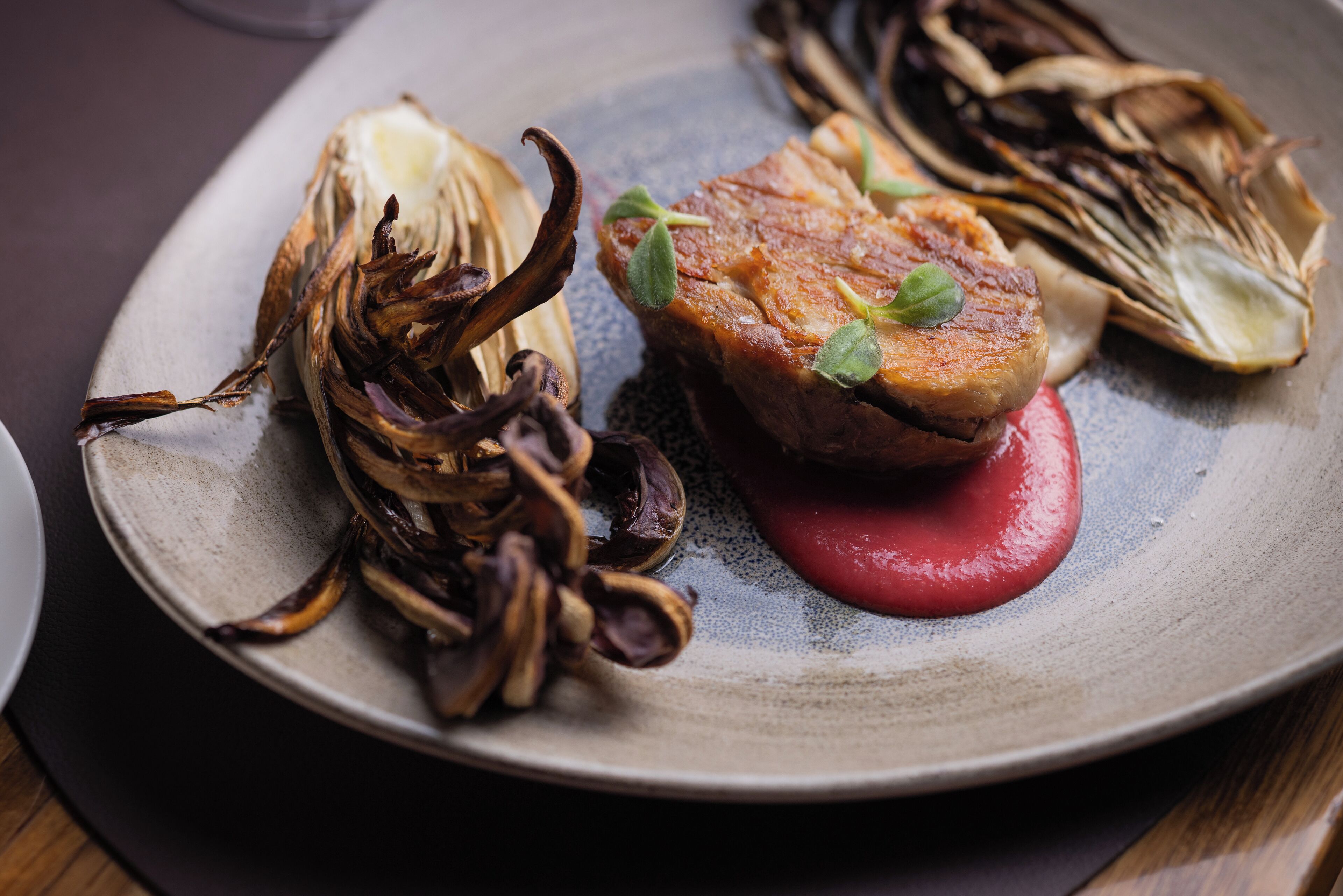 breakfast and dinner served, local and international cuisine