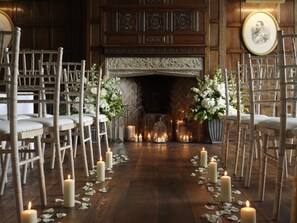 Indoor wedding