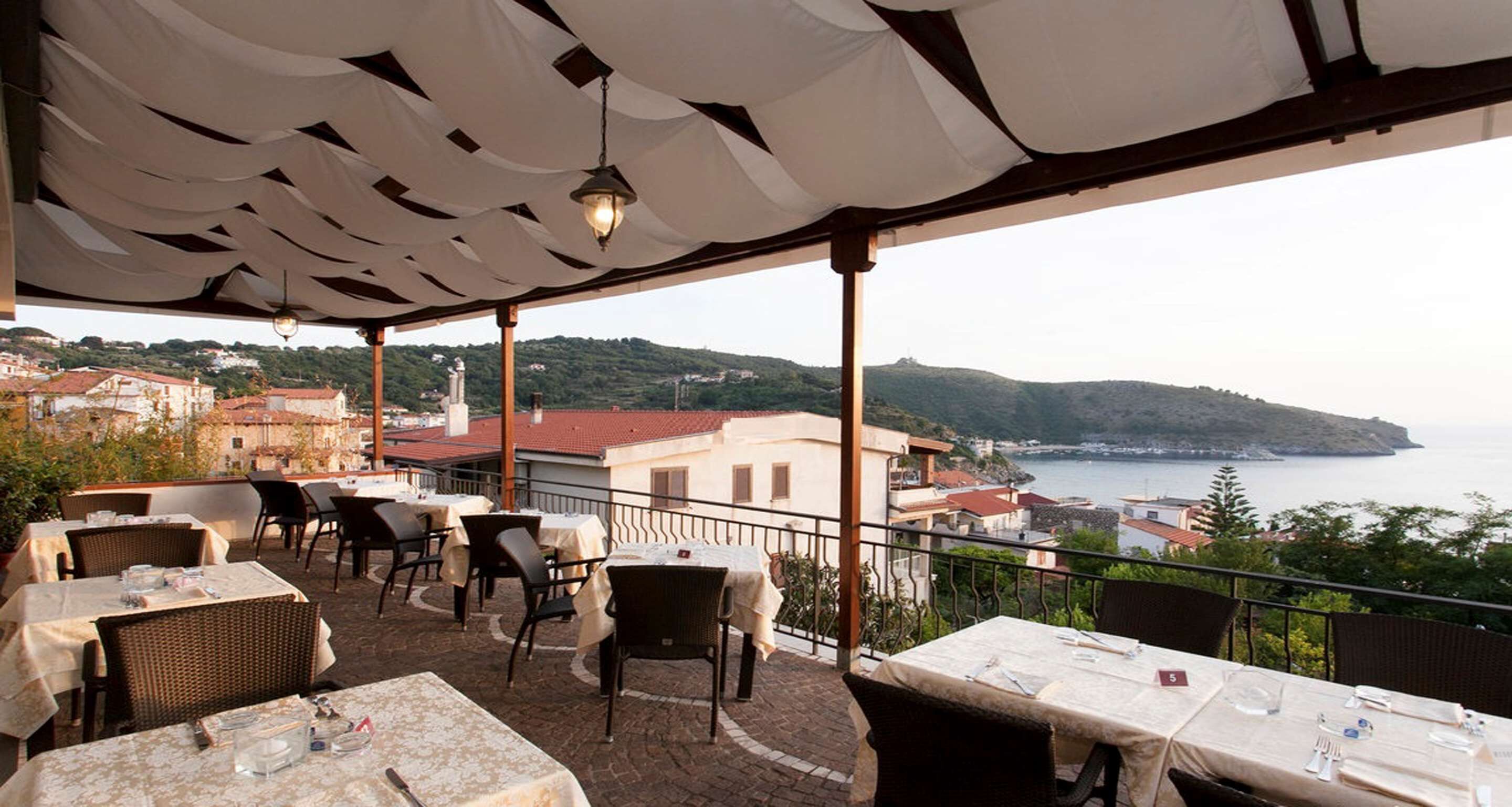 breakfast, lunch, dinner served; italian cuisine, al fresco dining