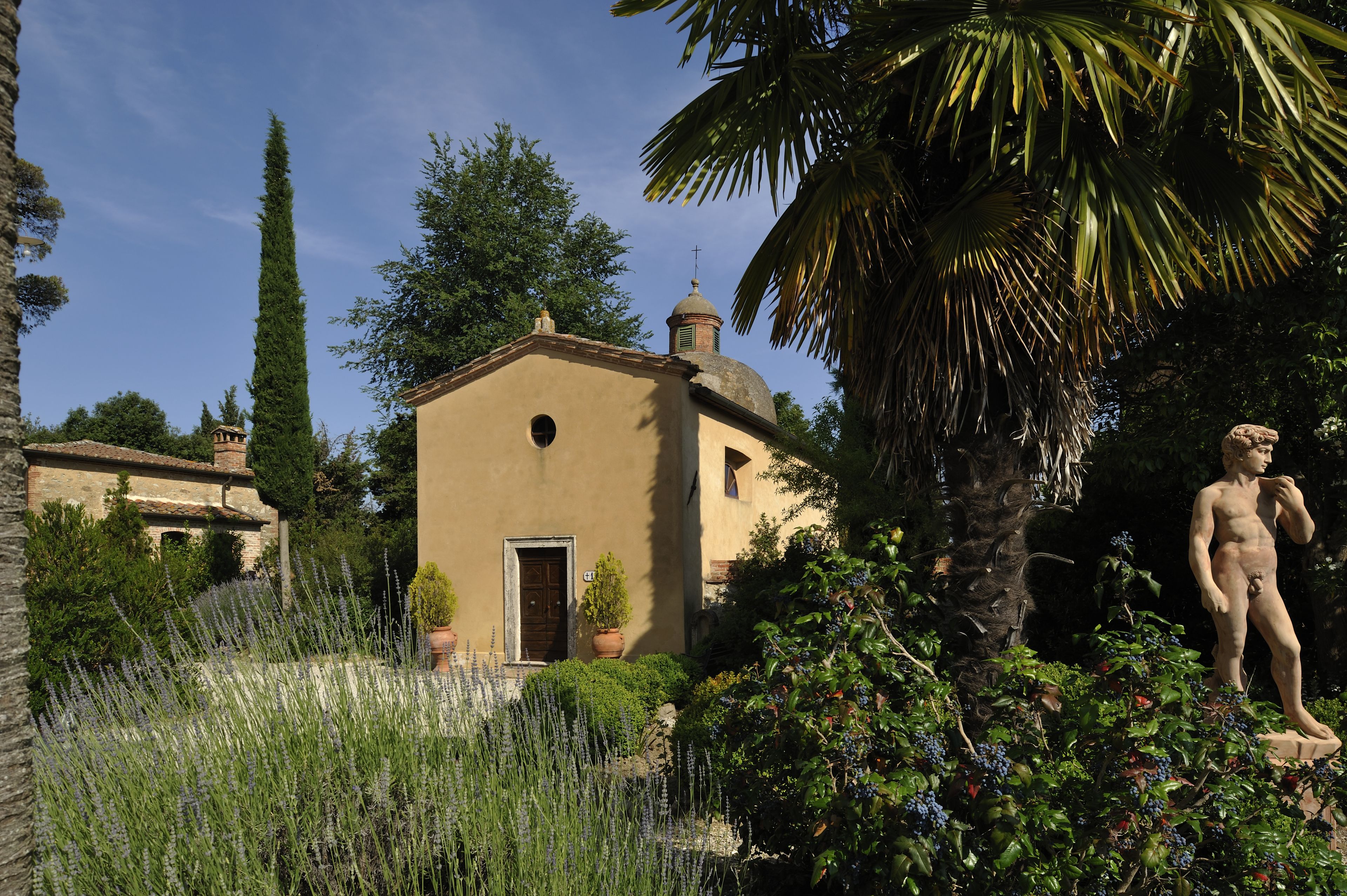 outdoor wedding area