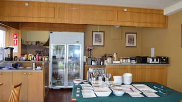 Daily buffet breakfast (AUD 6 per person)