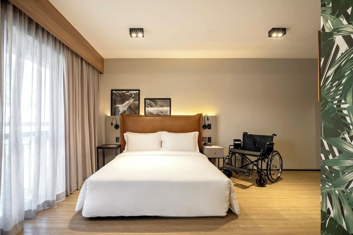 Minibar, in-room safe, desk, blackout drapes