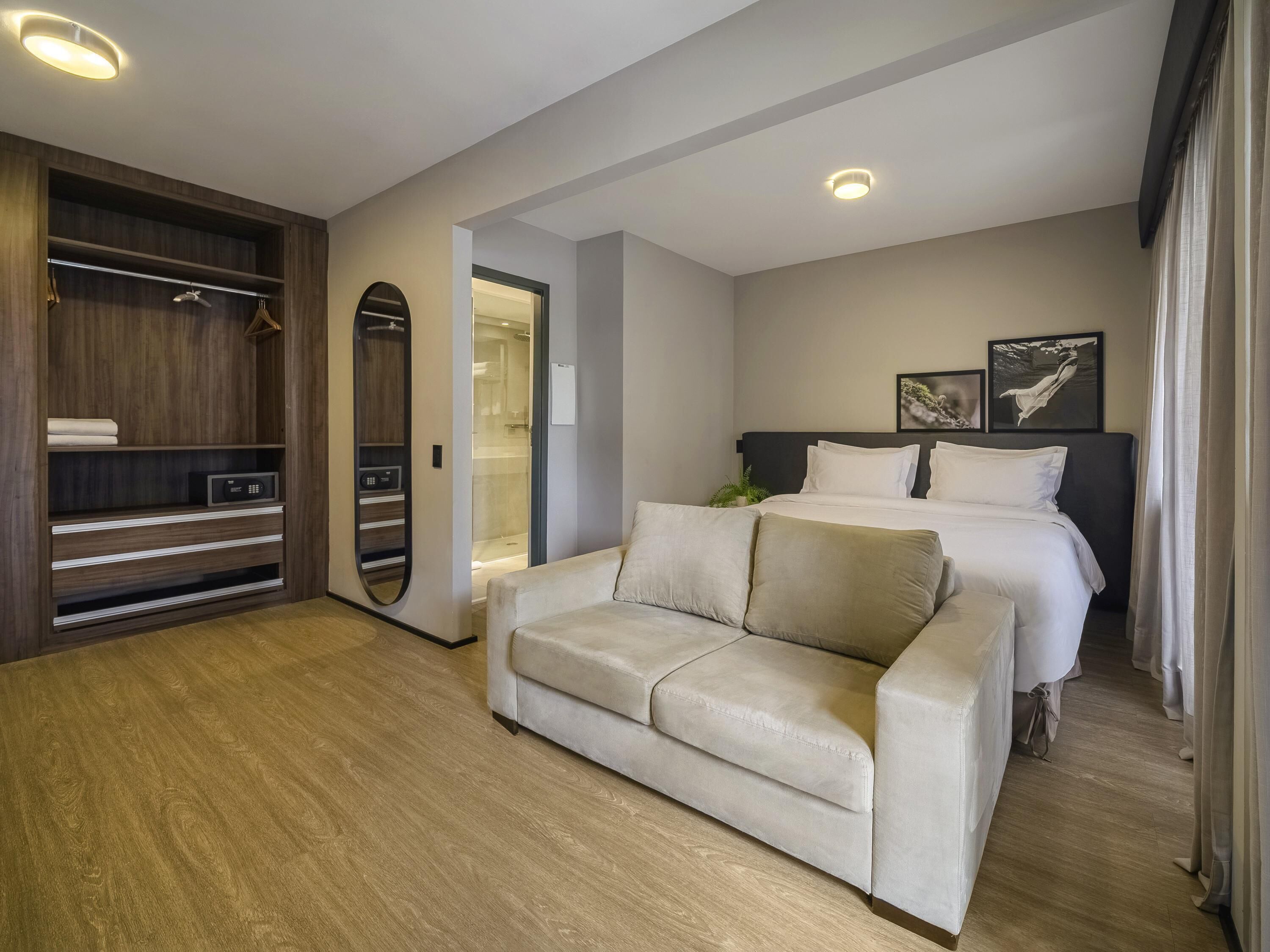 minibar, in-room safe, desk, blackout curtains