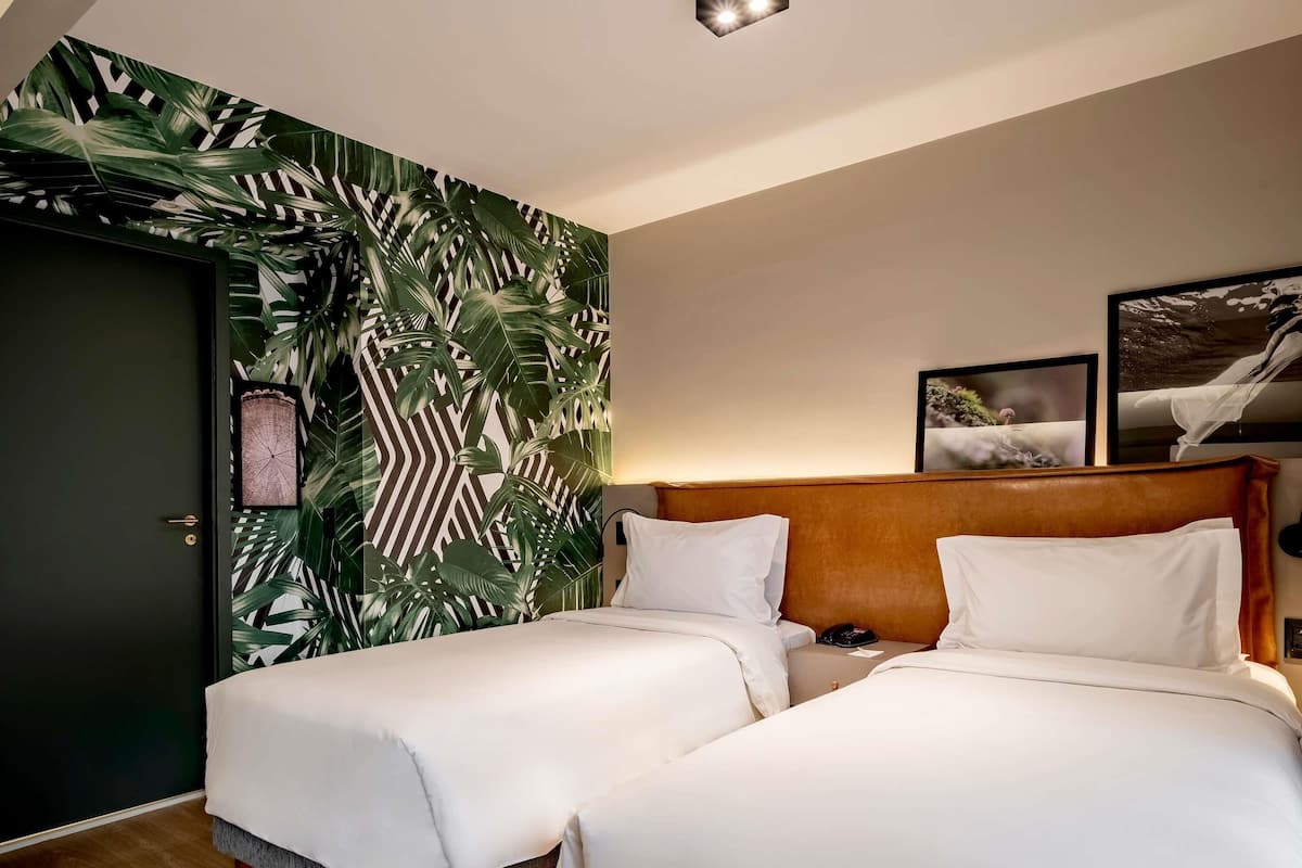 Minibar, in-room safe, desk, blackout curtains