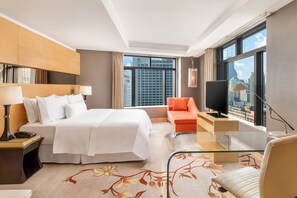 Room, 1 King Bed, Non Smoking, City View | Premium bedding, down comforters, pillowtop beds, minibar