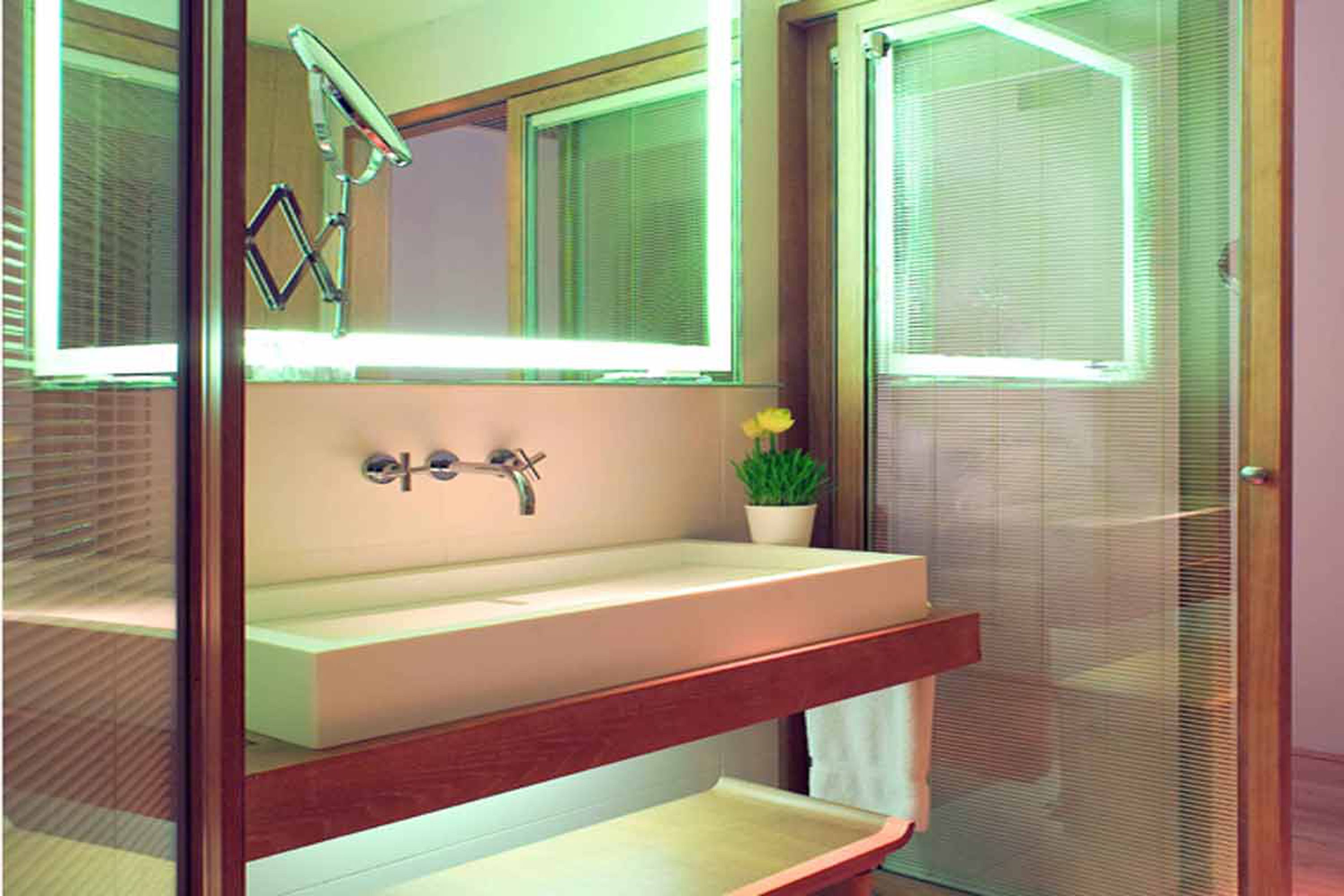 free toiletries, hair dryer, bathrobes, slippers