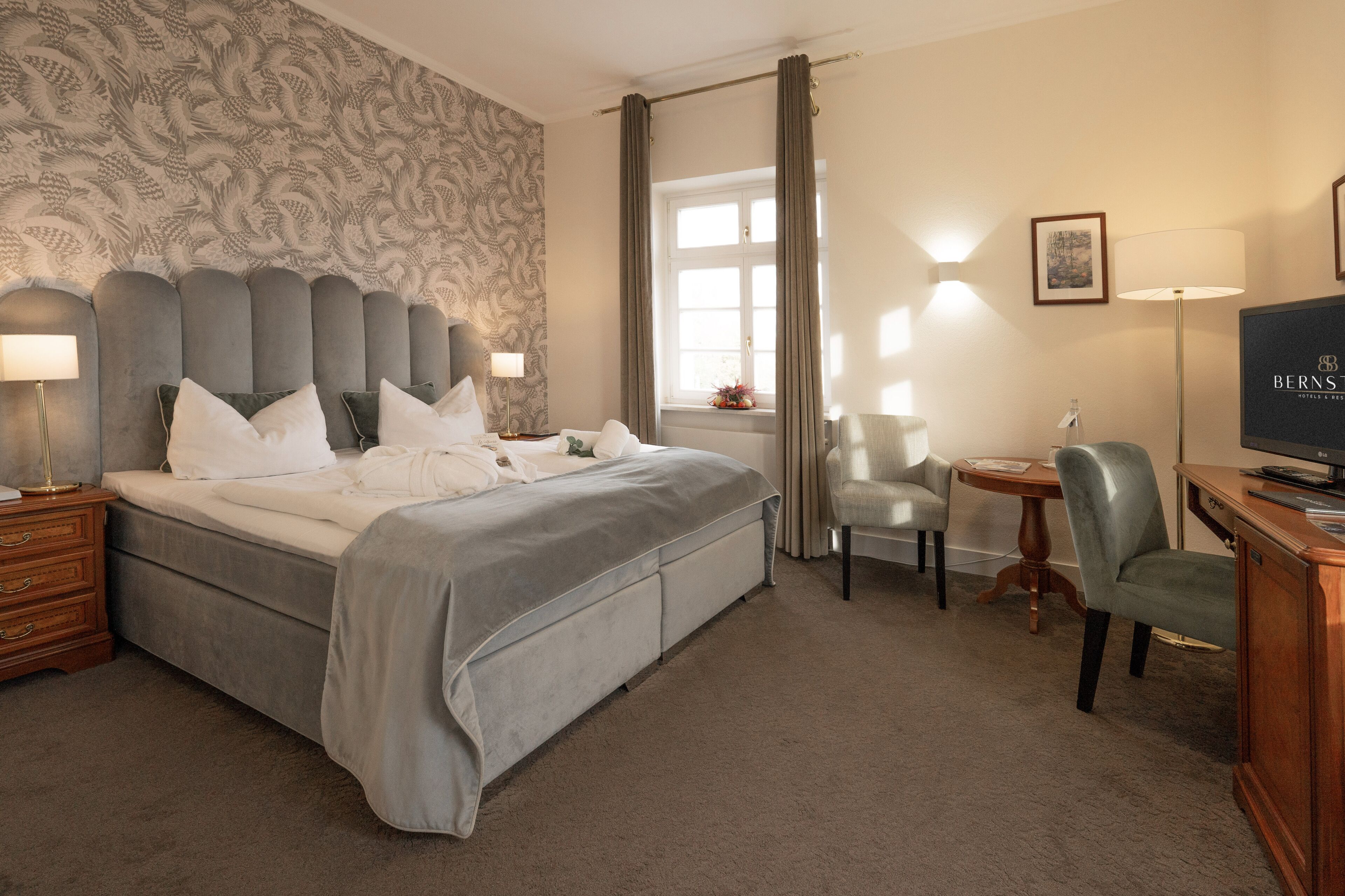 comfort double room | premium bedding, in-room safe, desk, free wifi