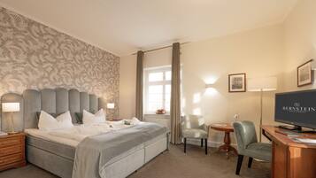 Comfort Double Room | Premium bedding, in-room safe, desk, free WiFi