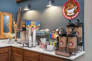 Free daily continental breakfast