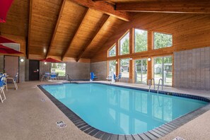 Una piscina techada