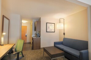 Suite, 1 King Bed with Sofa bed | Premium bedding, down comforters, memory foam beds