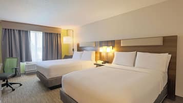 Standard Room, 2 Queen Beds | Premium bedding, down comforters, memory foam beds