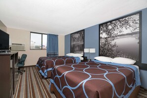 Desk, free cribs/infant beds, free WiFi, bed sheets