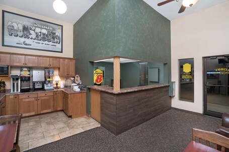 Breakfast area
