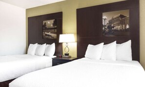 Individually decorated, individually furnished, desk, laptop workspace