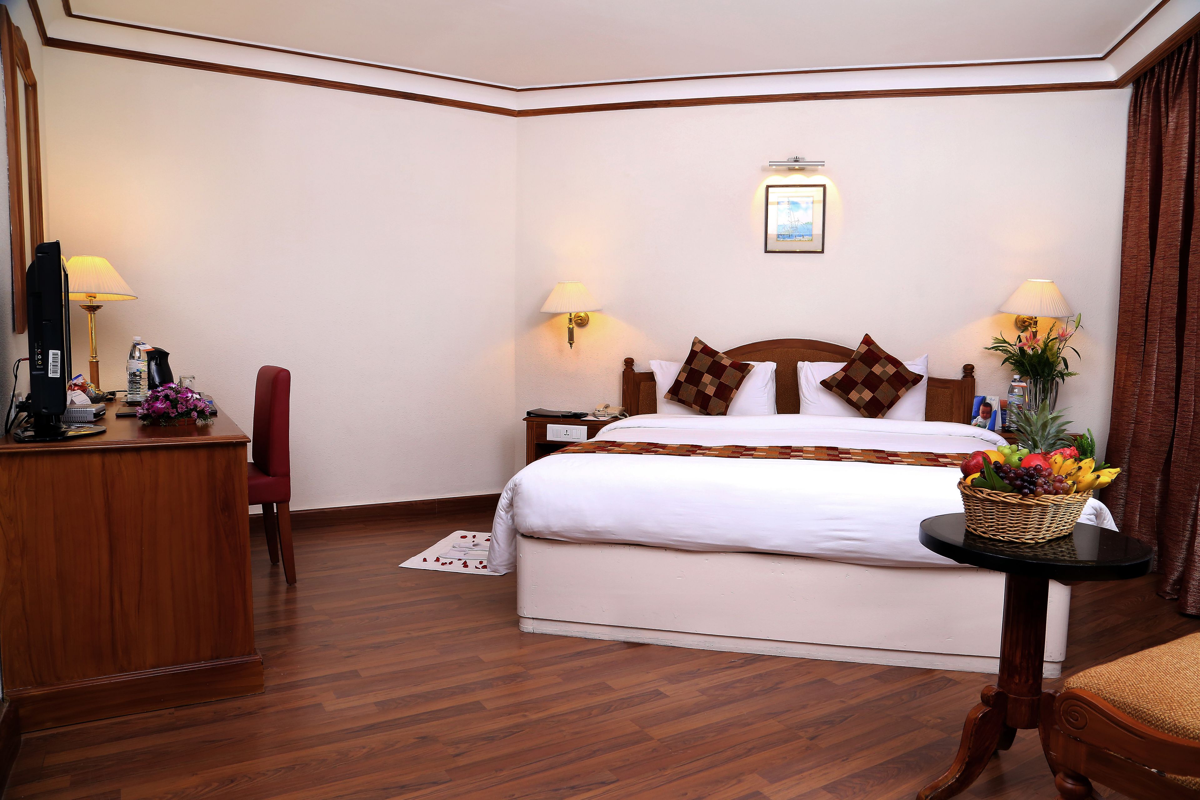 executive room, multiple beds | premium bedding, minibar, in-room safe, individually decorated