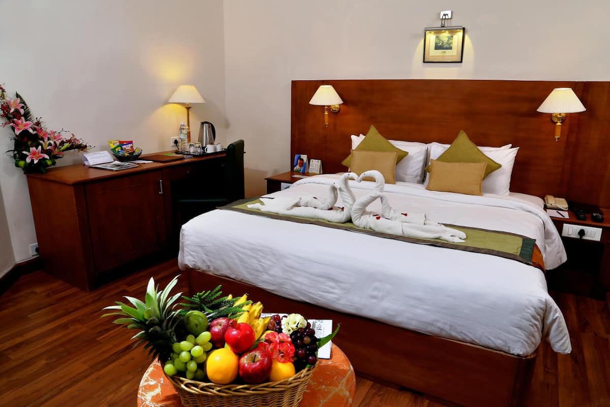 premium bedding, minibar, in-room safe, individually decorated