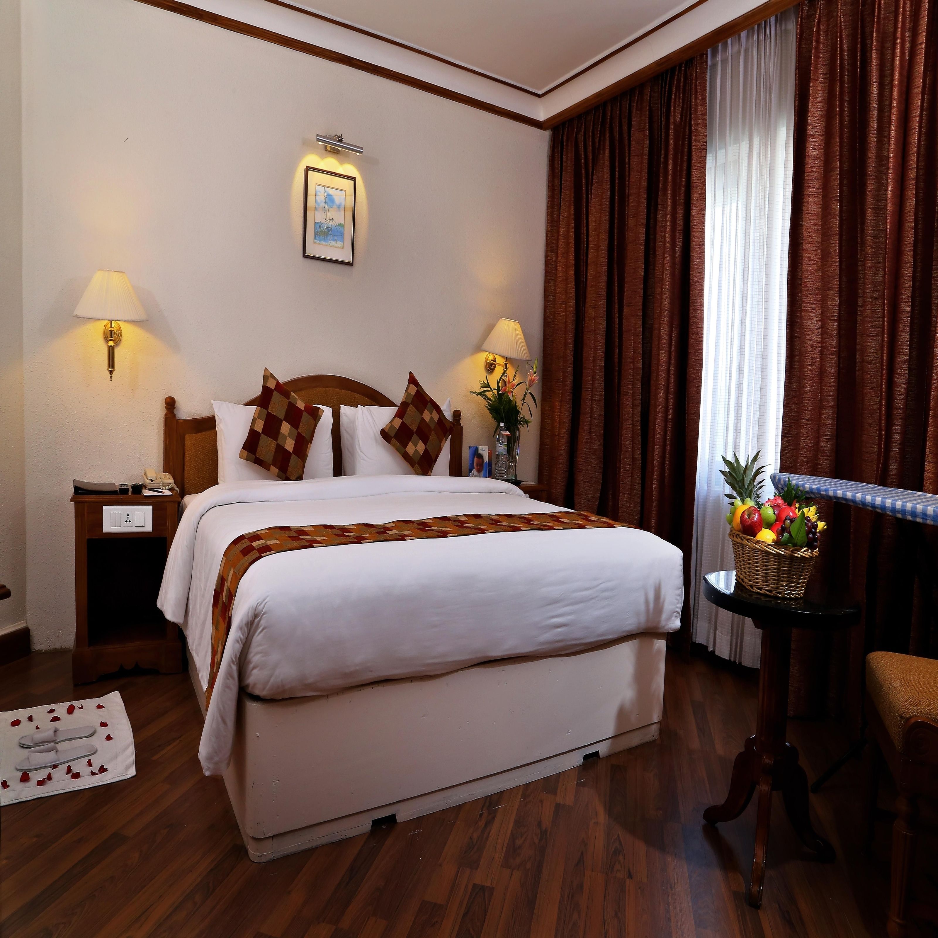 executive room, multiple beds | premium bedding, minibar, in-room safe, individually decorated