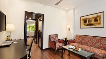 Suite, 1 Double Bed, City View | In-room safe, iron/ironing board, free WiFi, bed sheets