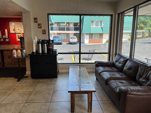 Lobby sitting area