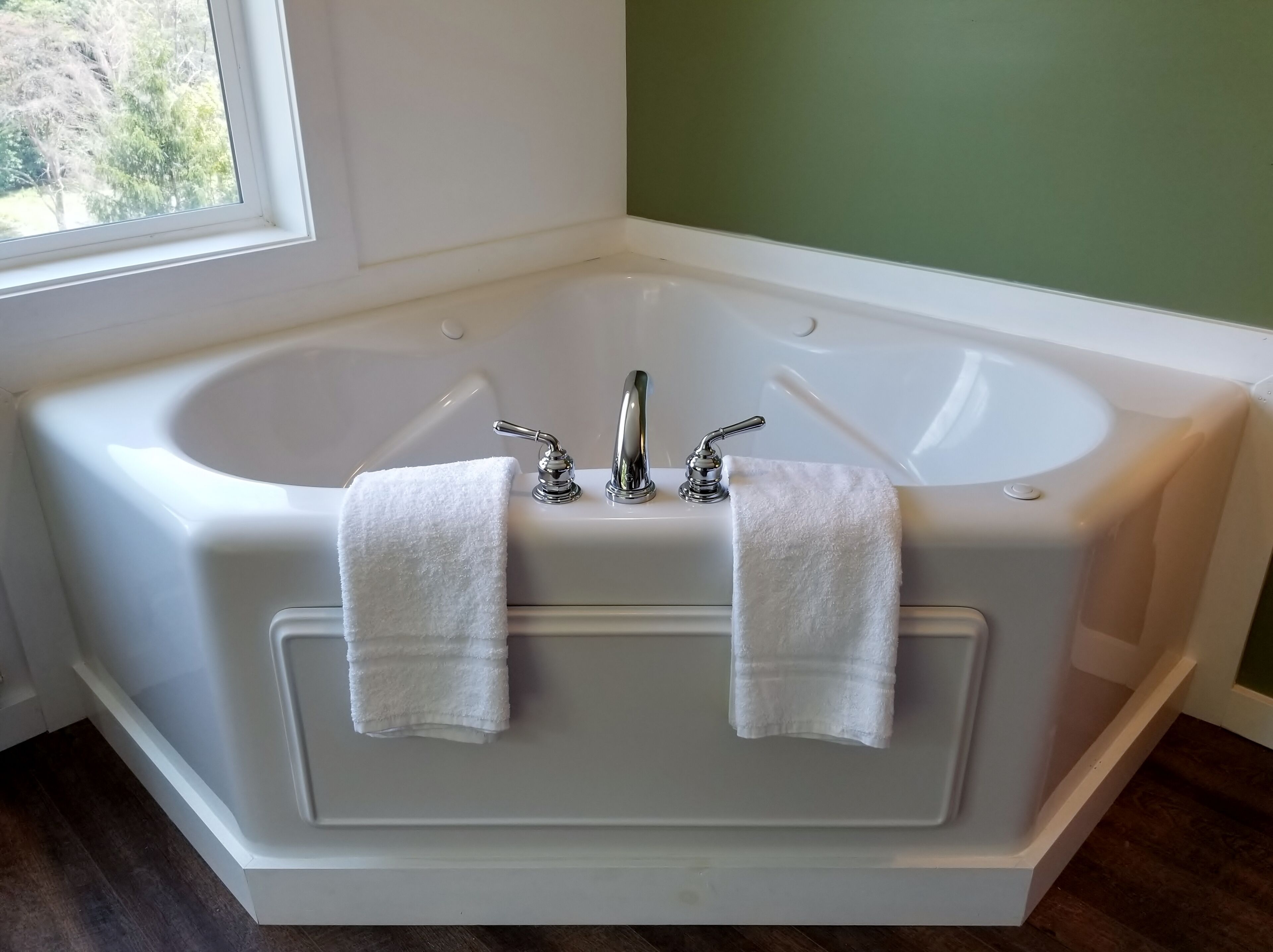 premier room, 1 king bed, jetted tub, lakeside | jetted bathtub