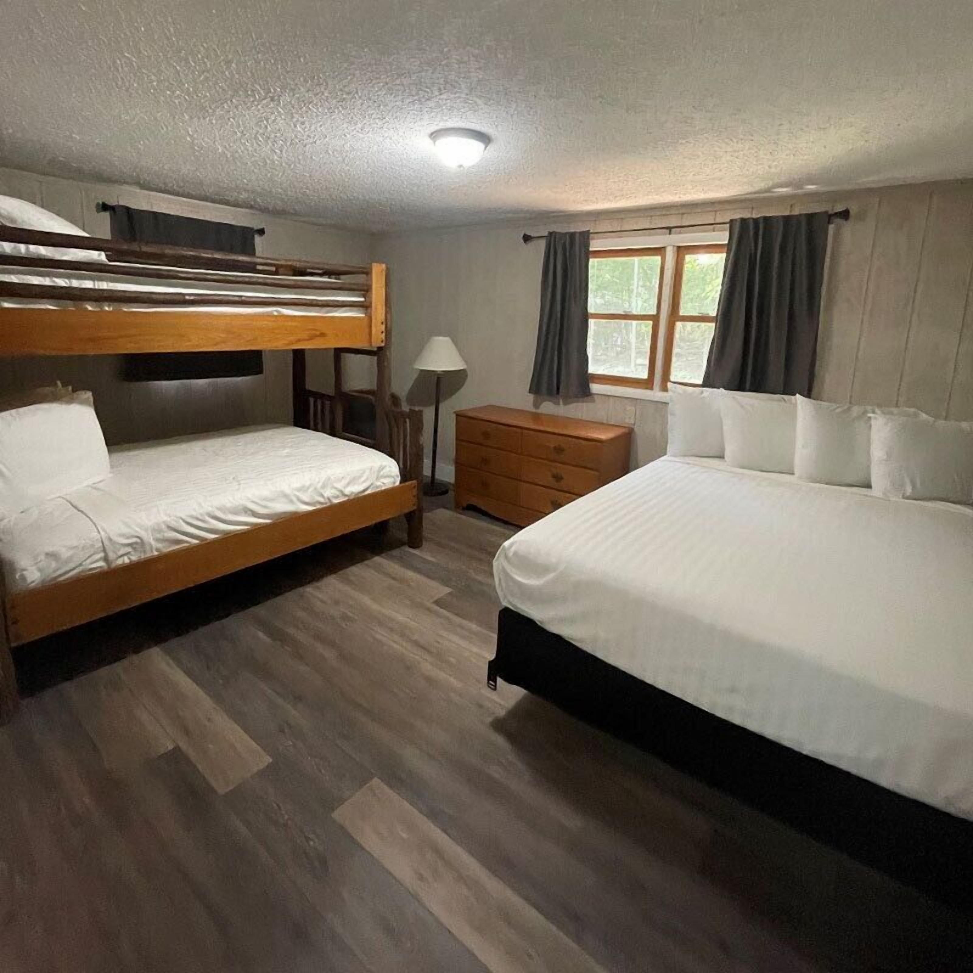 family cabin | 4 bedrooms, iron/ironing board, bed sheets