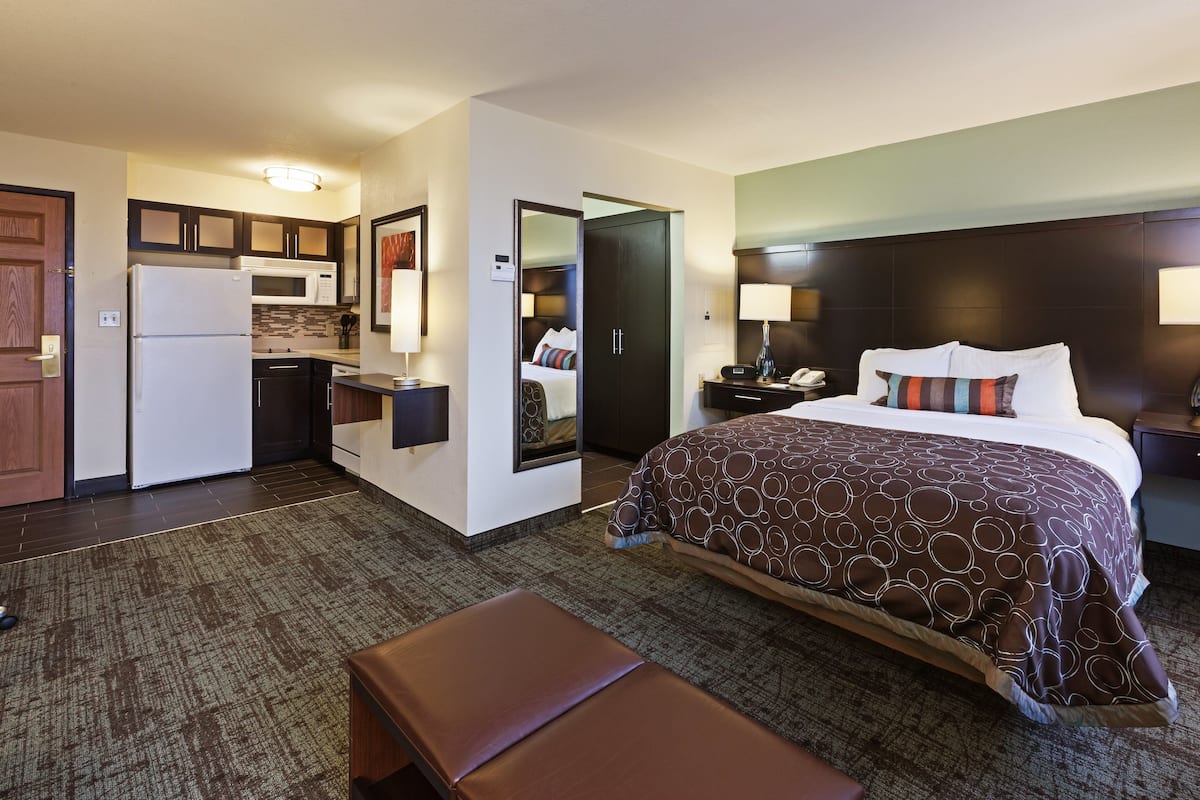 1 bedroom, down comforters, in-room safe, desk