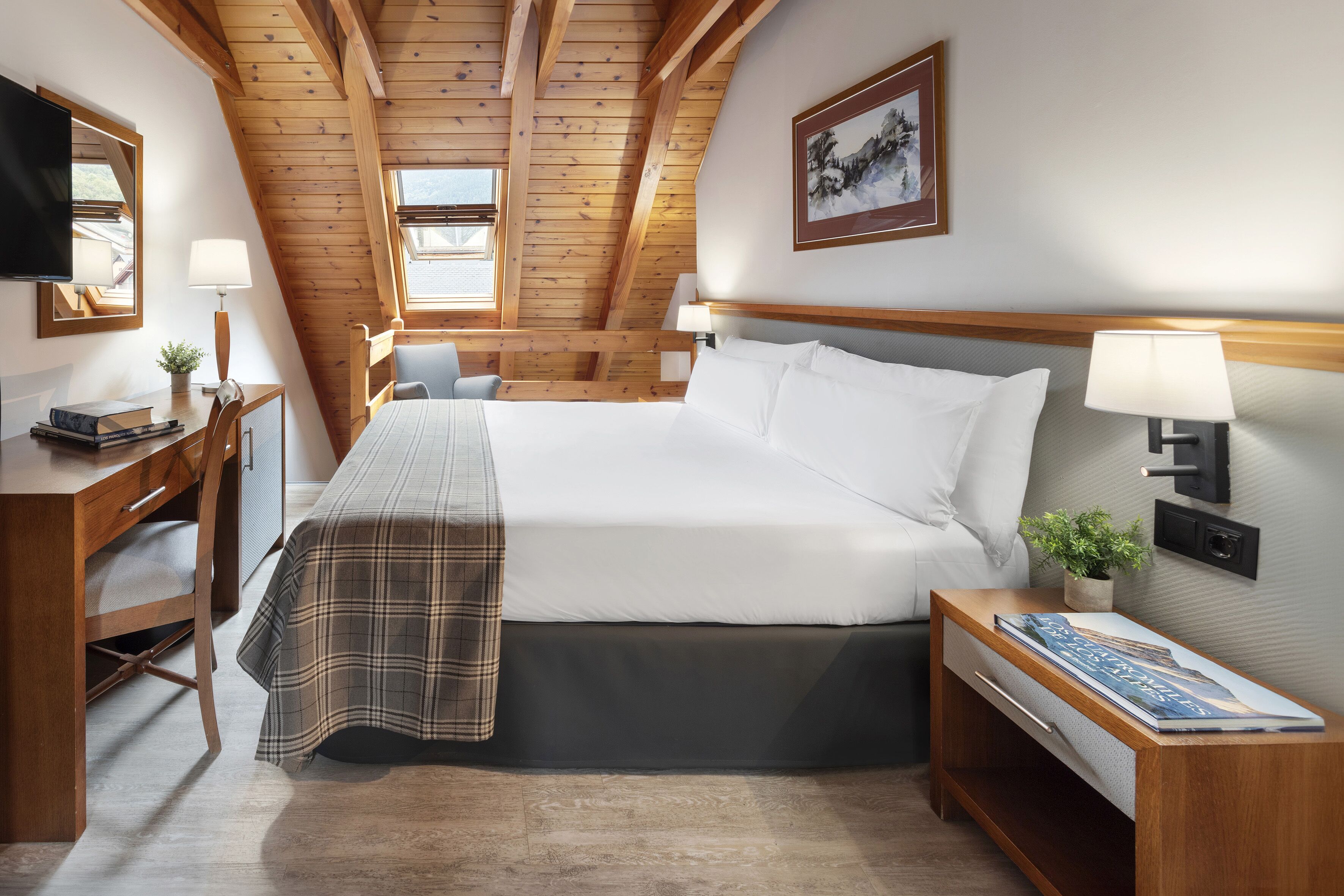 Minibar, caja de seguridad en la habitación, escritorio y wifi gratis 